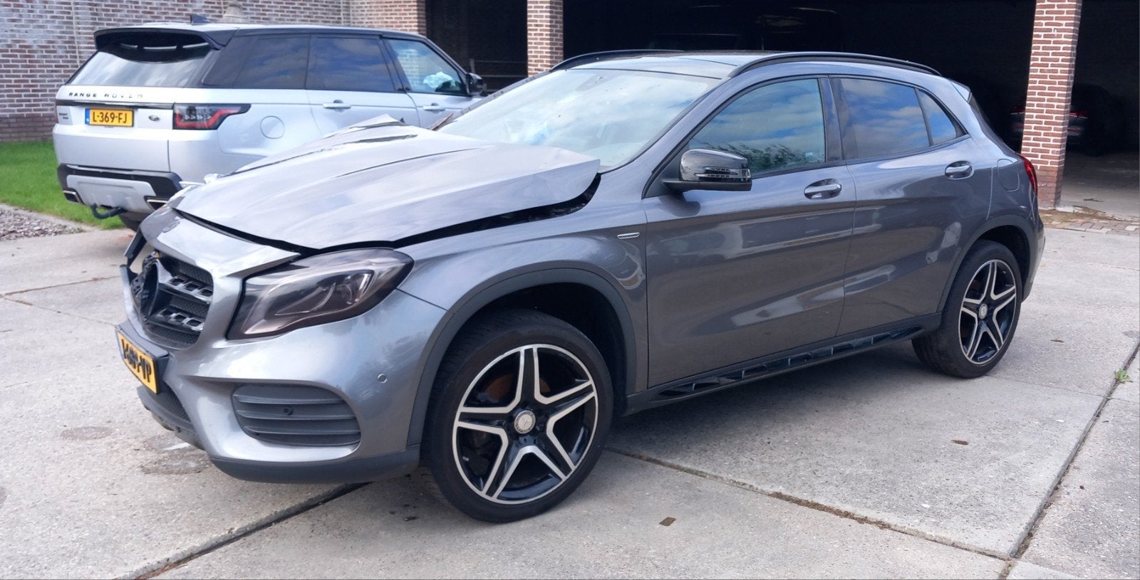 Mercedes Gla 200 Amg edition Panoramadak, Auto diversen, Overige carrosserieën, Wit, Mercedes-Benz, Benzine