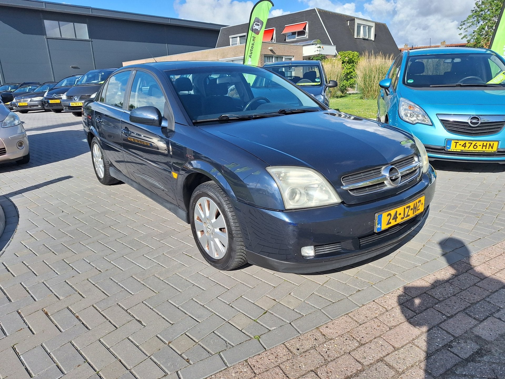 Opel Vectra 1.8-16V Elegance / KOOPJE / APK december 2026, Auto's, Opel, Gebruikt, 4 cilinders, Blauw, 1796 cc