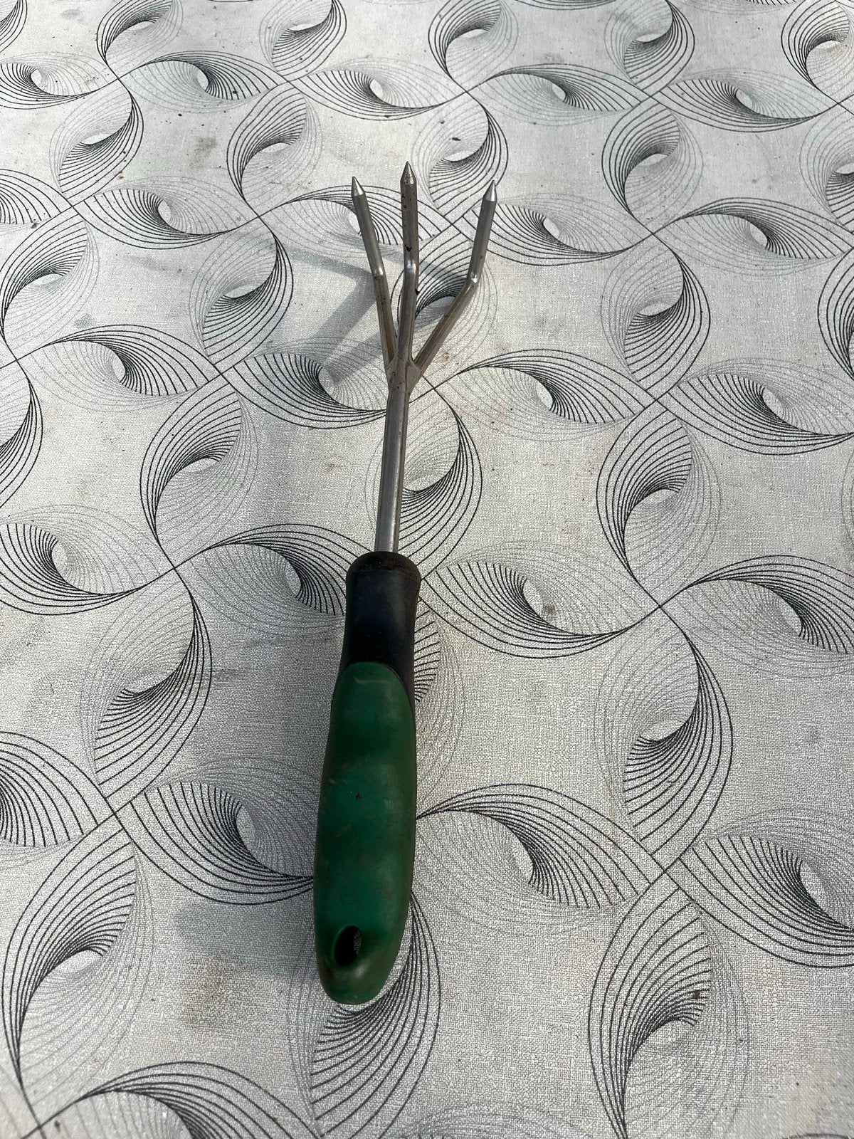 Drietand tuingereedschap - Handige cultivator voor de tuin, Tuin en Terras, Ophalen, Gebruikt, Cultivator
