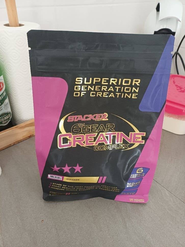 Stacker 6th gear creatine complex orange nieuw, Ophalen of Verzenden, Nieuw, Overige typen