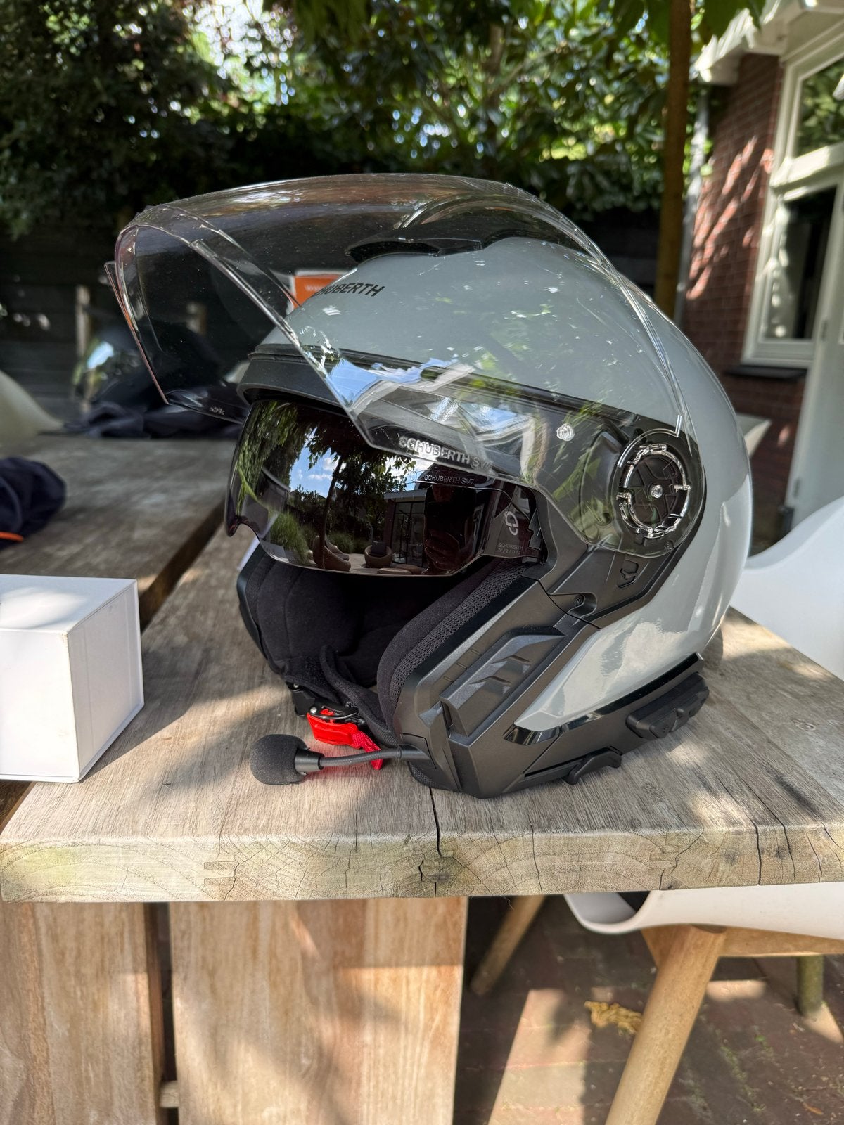 Schuberth J2 Jethelm +SC2 Communicatiesysteem Mesh MT 61 XL, Overige merken, Heren, Ophalen of Verzenden, Tweedehands