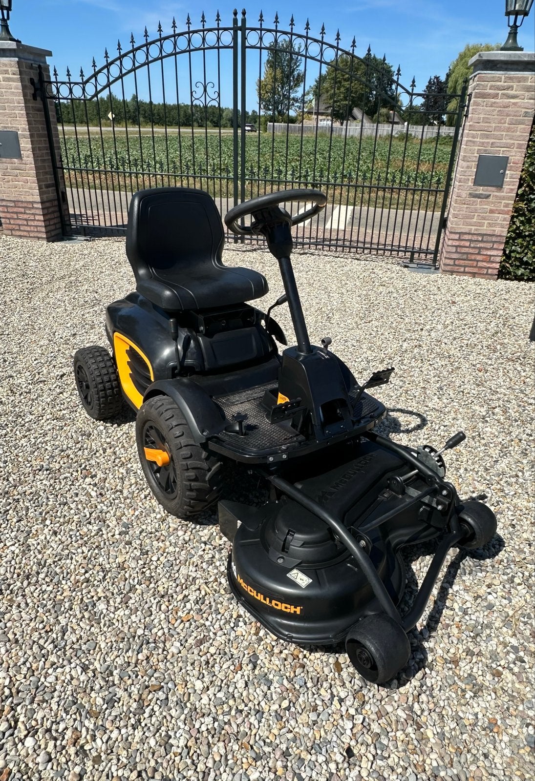 Husqvarna McCulloch Briggs & Stratton (344cc) Hydrostaat, Tuin en Terras, Grasmaaiers, Ophalen, Cirkelmaaier, Elektrische starter
