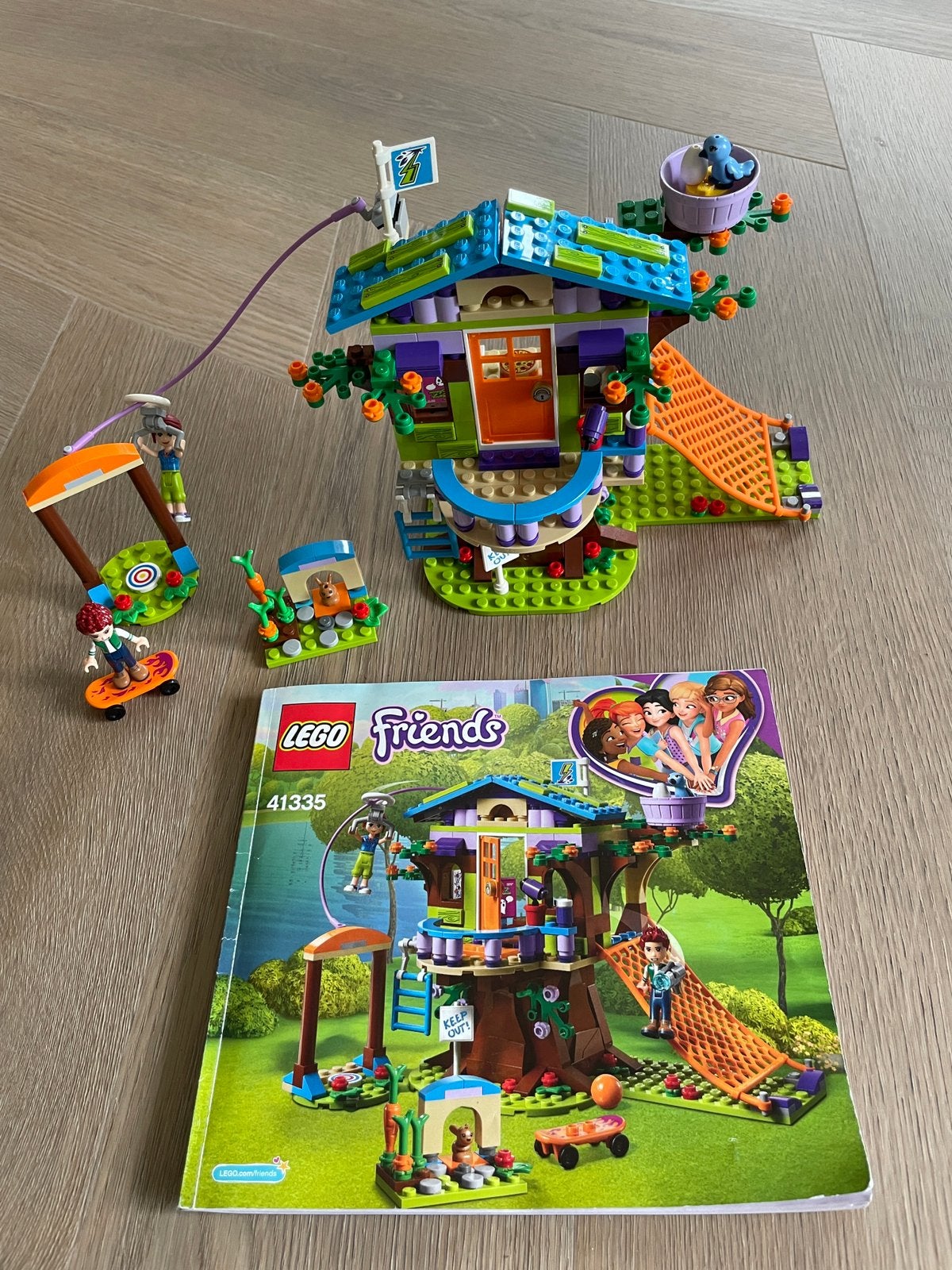 Lego friends 41335 Mia’s boomhut, Ophalen of Verzenden, Zo goed als nieuw