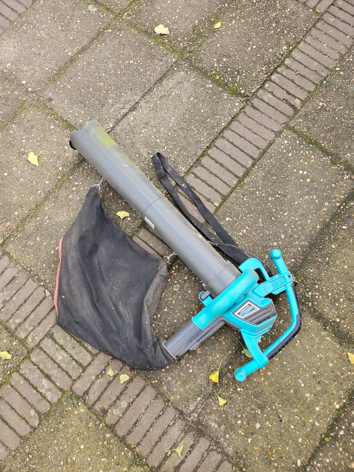Gardena ErgoJet 2500 Bladblazer/Bladzuiger, Ophalen, Gebruikt, Met opvangzak, Handgedragen