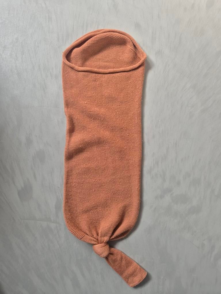Hvid Cocoon Gebreide Baby Cocon - Merinowol - Brick, Verzenden, Nieuw, Minder dan 70 cm, Bakerzak of Bakerdoek