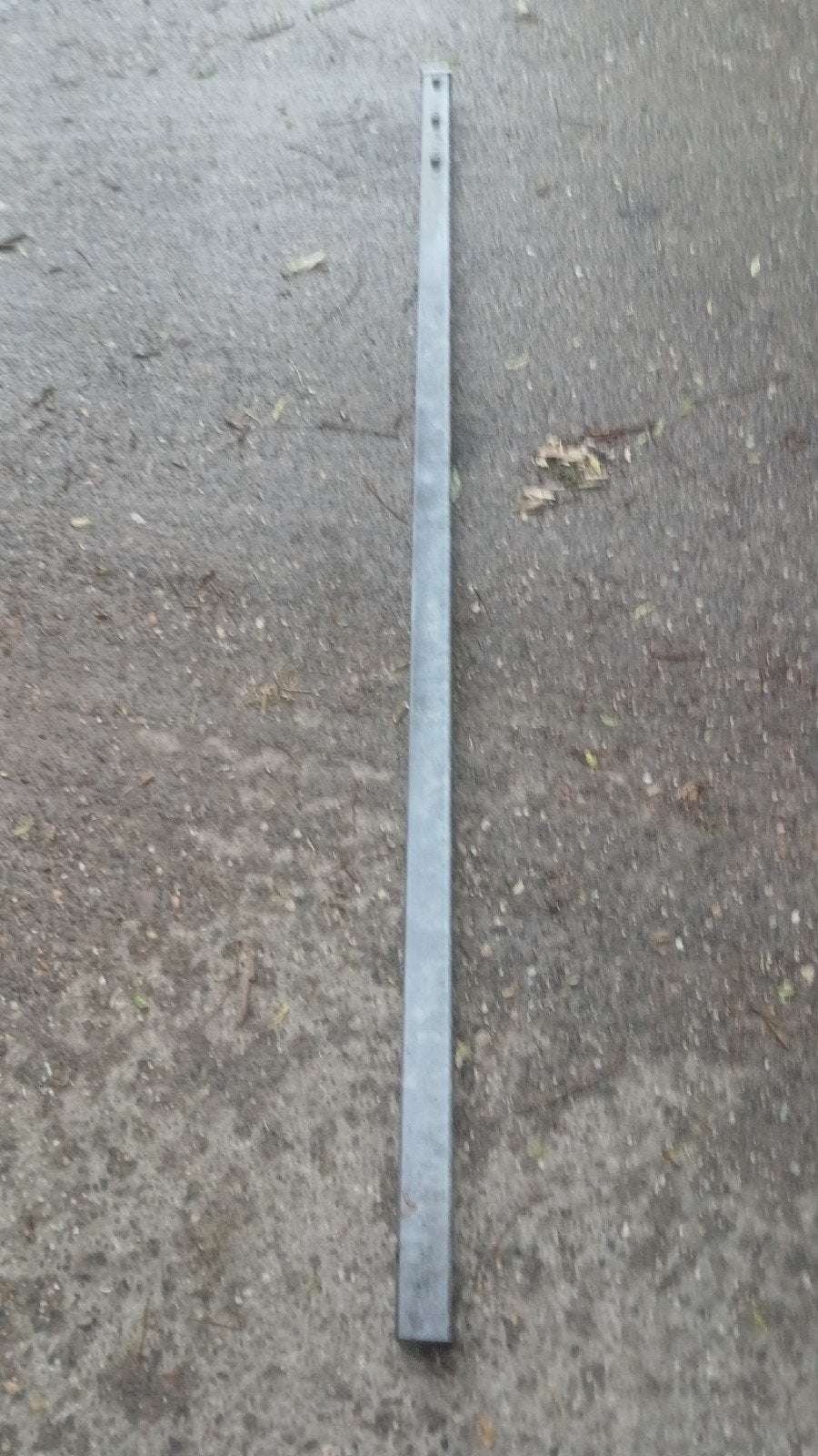 Stalen gehalvaniseerde kokers 60x60, Ophalen, Gebruikt, IJzer, Spijlenhekwerk