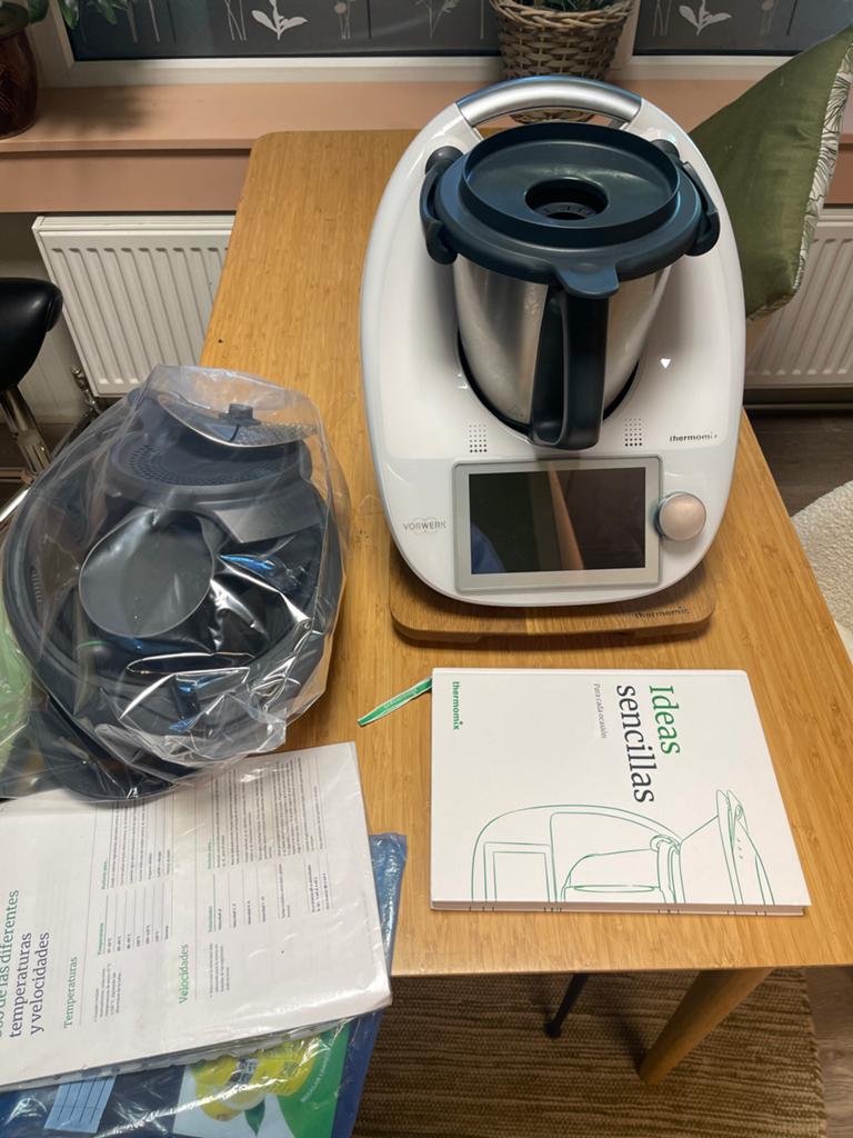 Thermomix TM6 met accessoires. Incl 2 weken garantie., Witgoed en Apparatuur, Keukenmixers, Ophalen, 3 snelheden of meer, Zo goed als nieuw