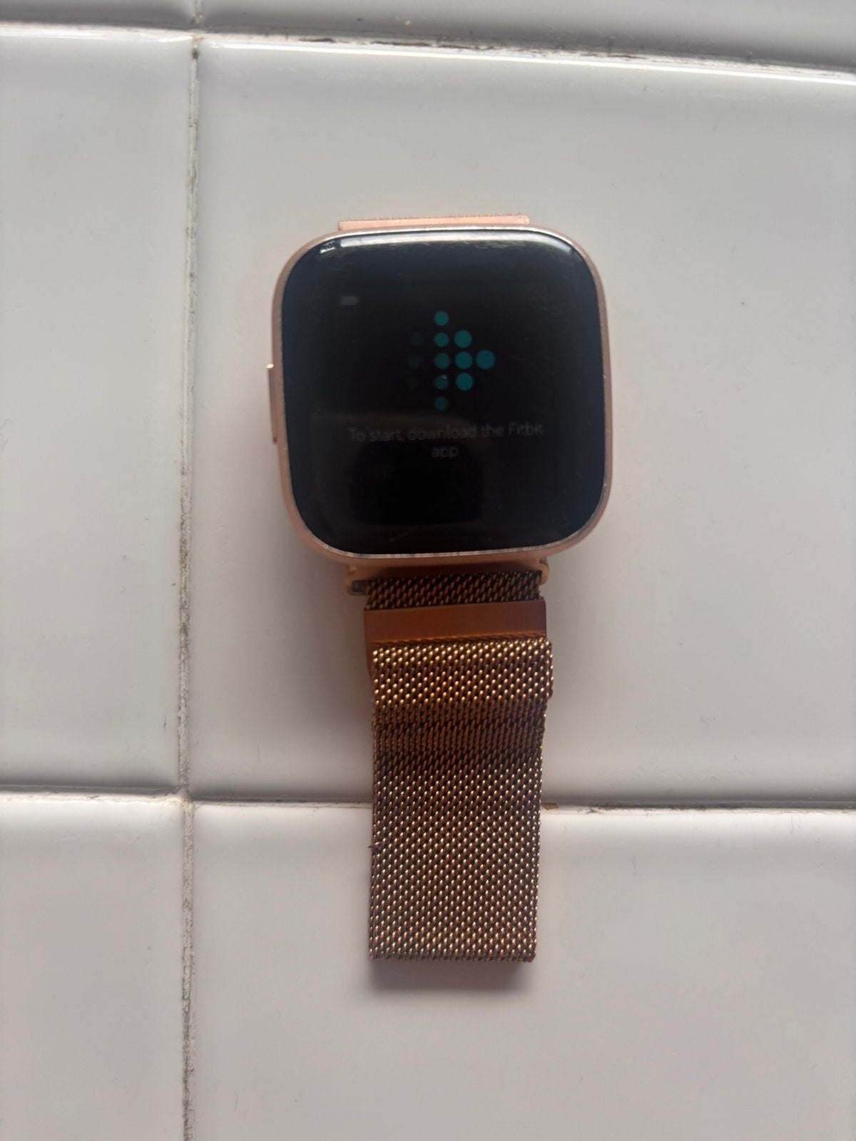 Fitbit Versa 2, Ophalen of Verzenden, Zo goed als nieuw, Zwart, Android