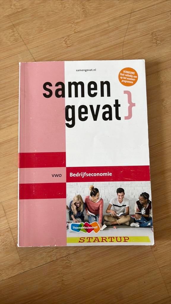 samengevat, bedrijfseconomie vwo, 2021, Boeken, Schoolboeken, Ophalen, Zo goed als nieuw, VWO