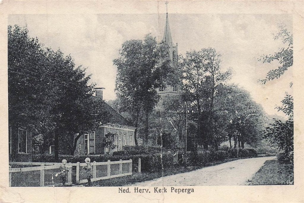 703-435-021 Ned Herv Kerk Peperga, Ophalen of Verzenden, Voor 1920, Friesland