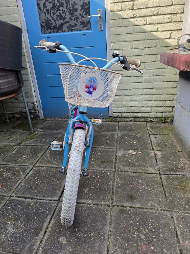 Meisjesfiets ( DISNEP FROZEN ), Ophalen, Gebruikt, 16 tot 20 inch, Disney