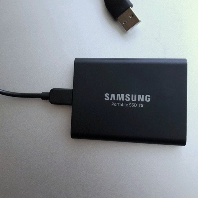 Samsung - T5 Portable SSD  - 2 TB, Computers en Software, Harde schijven, 2TB, SSD, Ophalen of Verzenden, Zo goed als nieuw