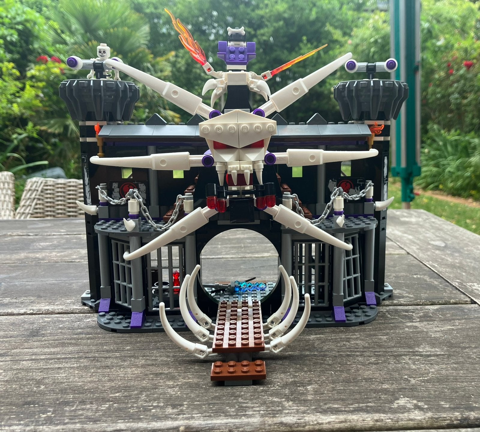 Het duistere fort van garmadon 2505, Lego, Ophalen of Verzenden, Zo goed als nieuw, Compleet