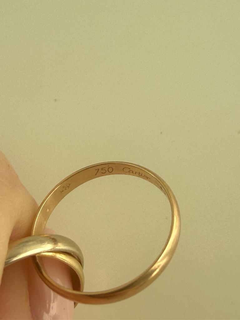 Cartier ring, Sieraden, Tassen en Uiterlijk, Ringen, Ophalen of Verzenden, Zo goed als nieuw, 17 tot 18, Dame