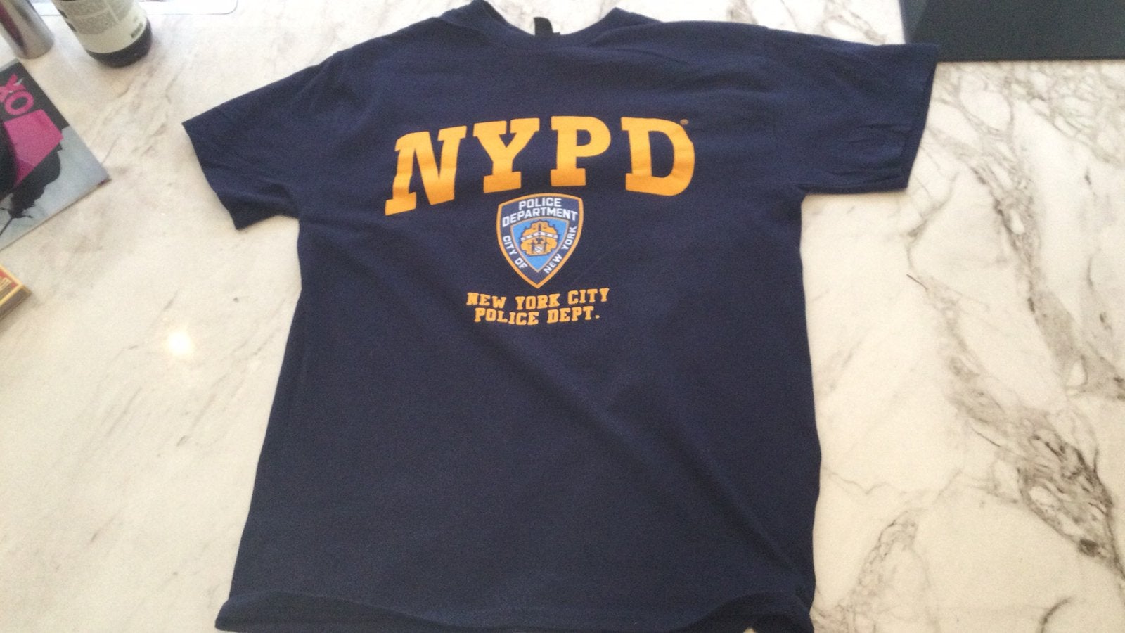 NYPD shirt komt echt uit New York, Kleding | Heren, Ophalen of Verzenden, Nieuw