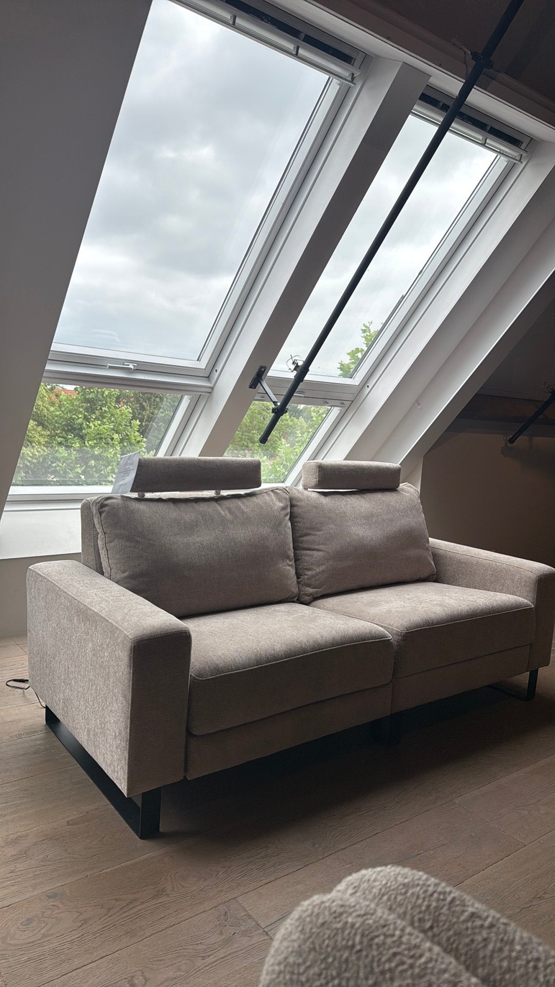 Bank  Dylan URBAN SOFA 3 Zits elektrisch MOET WEG!, Ophalen, Gebruikt, Driepersoons, 75 tot 100 cm