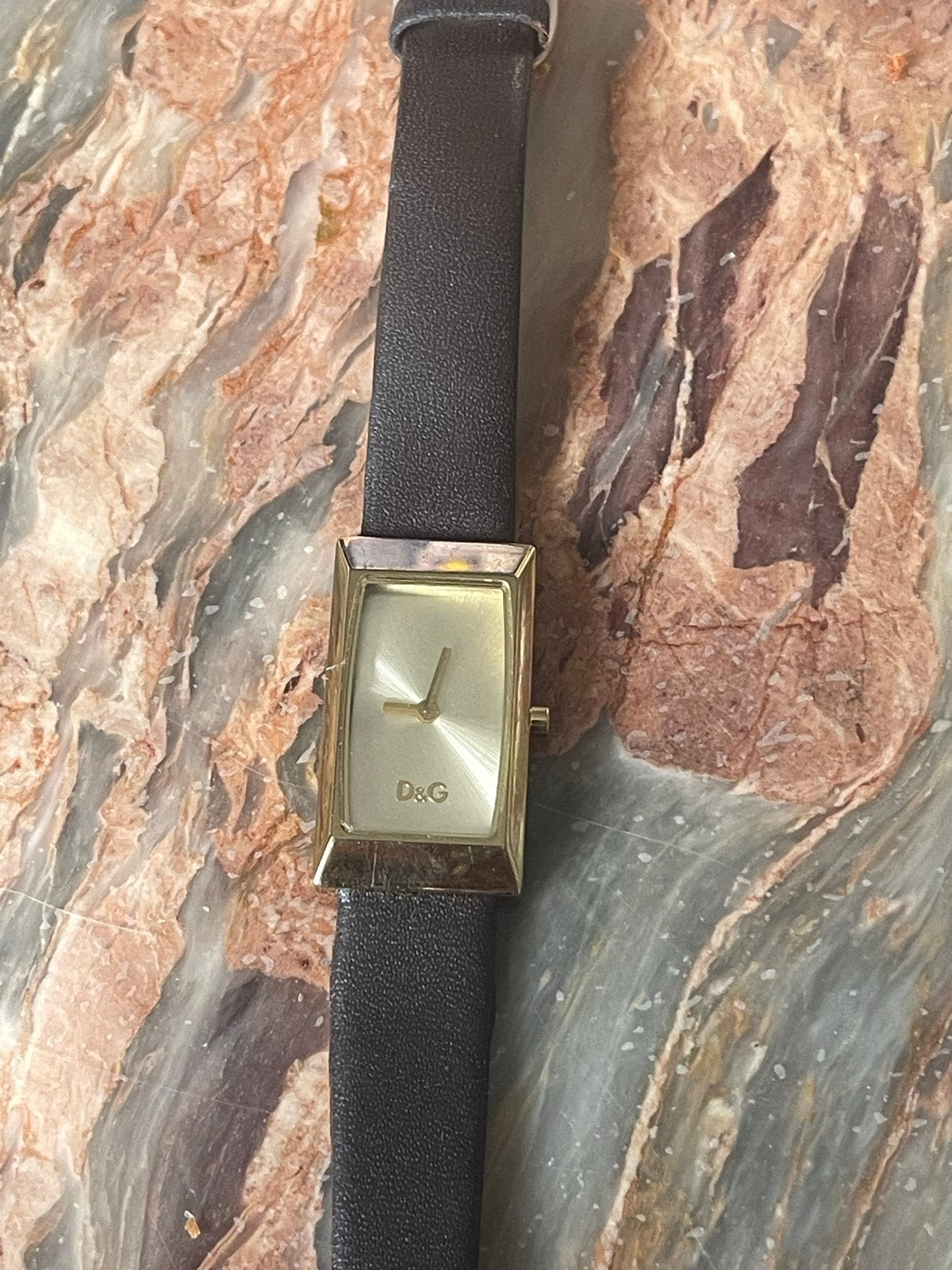 D&G Dolce & Gabbana Time Horloge - Gebruikt, Sieraden, Tassen en Uiterlijk, Horloges | Dames, Overige materialen, Polshorloge