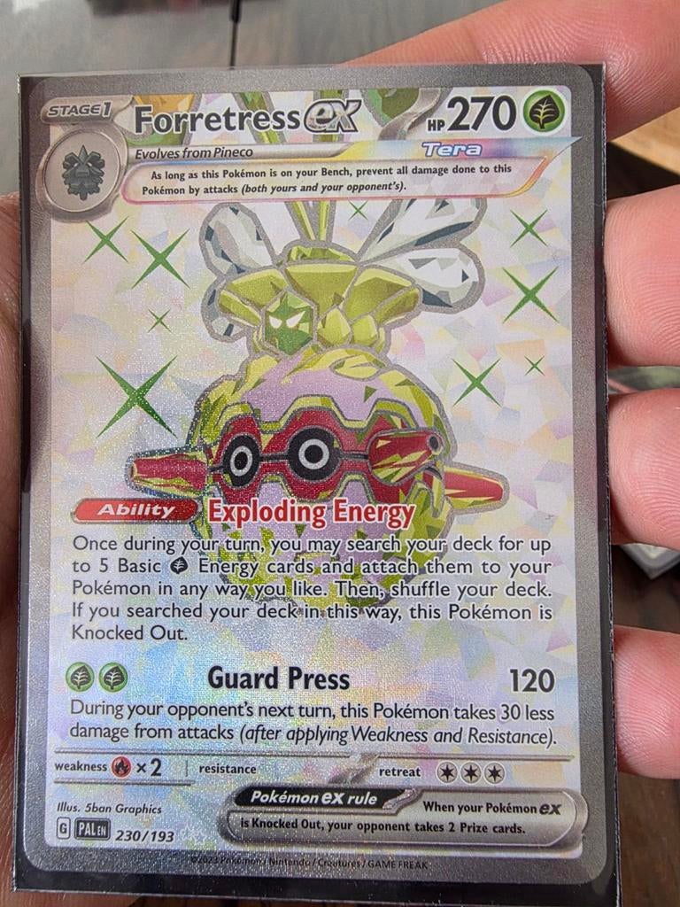 Pokemon Kaart Forretress ex Paldea Evolved 230/193, Ophalen of Verzenden