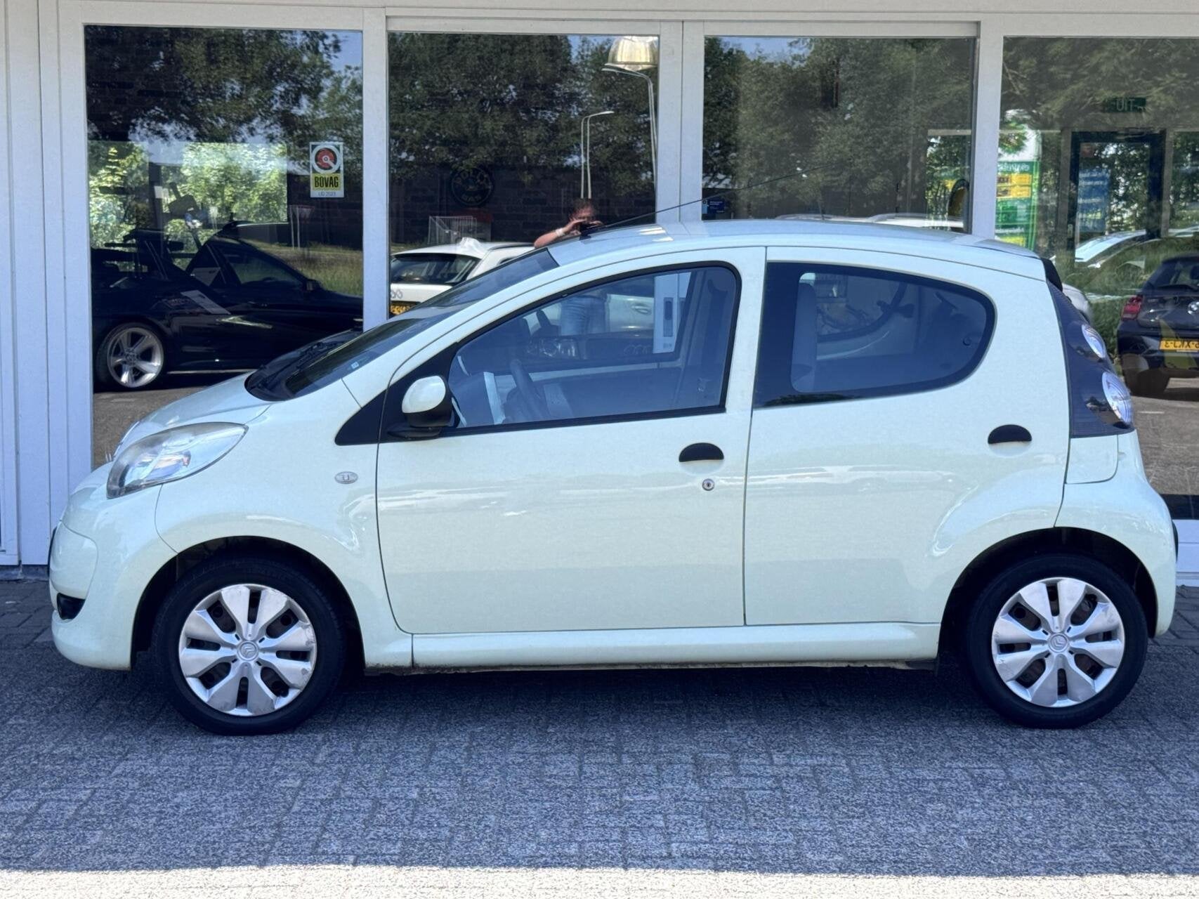Citroen C1 1.0-12V Ambiance, 5 deurs, Stuurbekrachtiging, Ra, Voorwielaandrijving, Stof, Gebruikt, Zwart