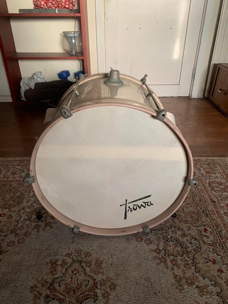 TROWA 20”Bassdrum/PERSIVAL 18”drum/PEARL PRIMERO 13” Timbale, Ophalen, Gebruikt, Overige merken