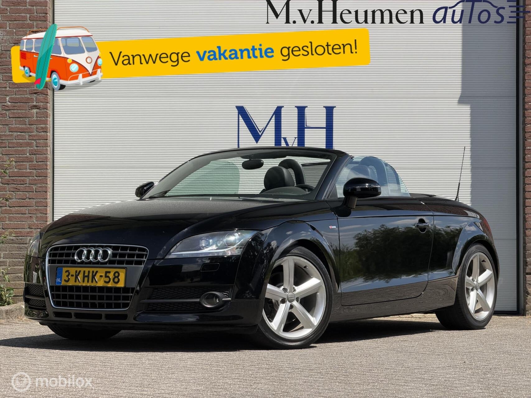 Audi TT Roadster 2.0 TFSI S-Line Sportstoelen Stoelverwarmin, Auto's, Audi, TT, Gebruikt, Zwart, 4 cilinders