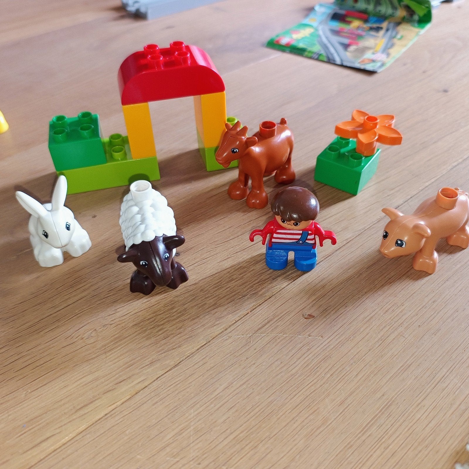 Lego duplo boerderij dieren setnummer 10522, Kinderen en Baby's, Ophalen of Verzenden, Gebruikt, Duplo