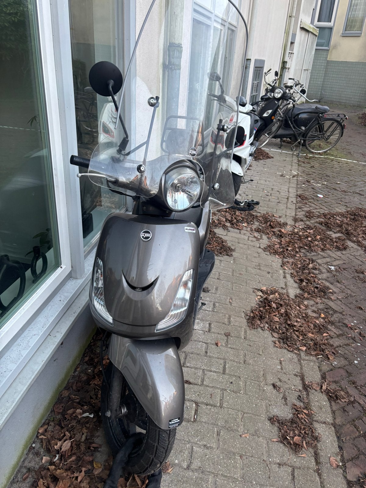 Sym Fiddle 2 2020 Blauw kenteken, Ophalen, Gebruikt, Benzine, SYM