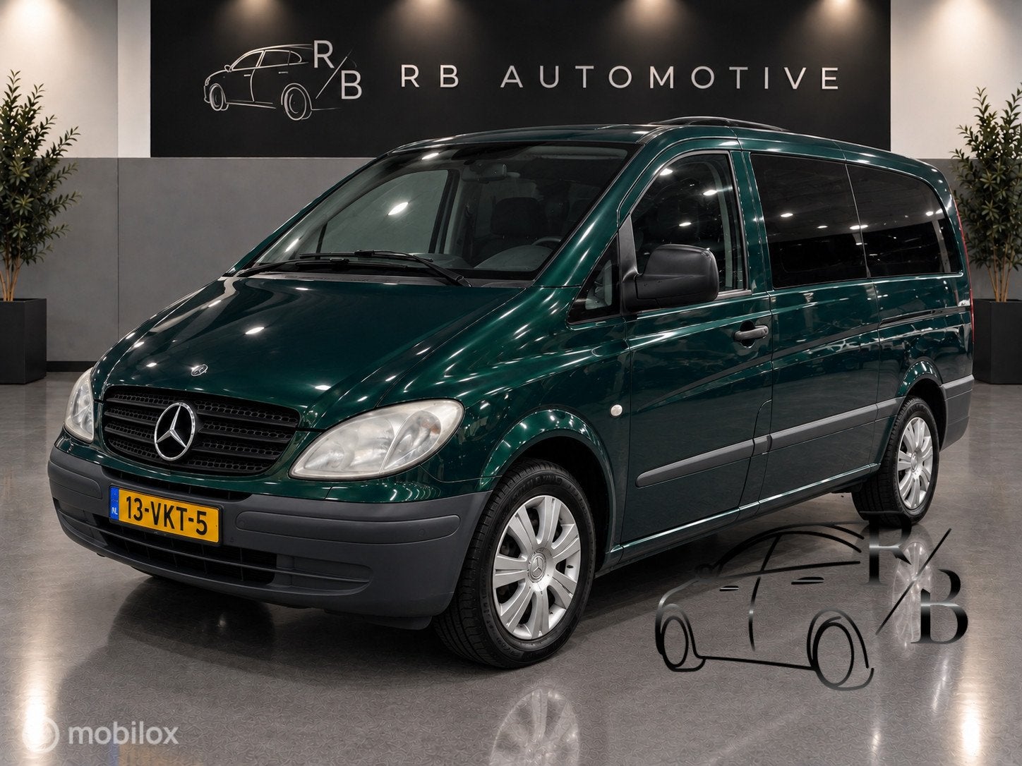 Mercedes Vito Bestel 120 CDI 343 DC luxe AC CRUISE TREKHAAK, Auto's, Automaat, Gebruikt, 2000 kg, 2987 cc