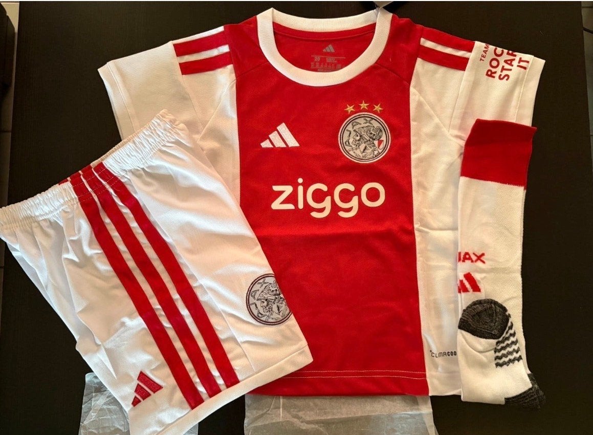 Ajax Thuis kinder tenue, Ophalen of Verzenden, Nieuw, Jongen of Meisje