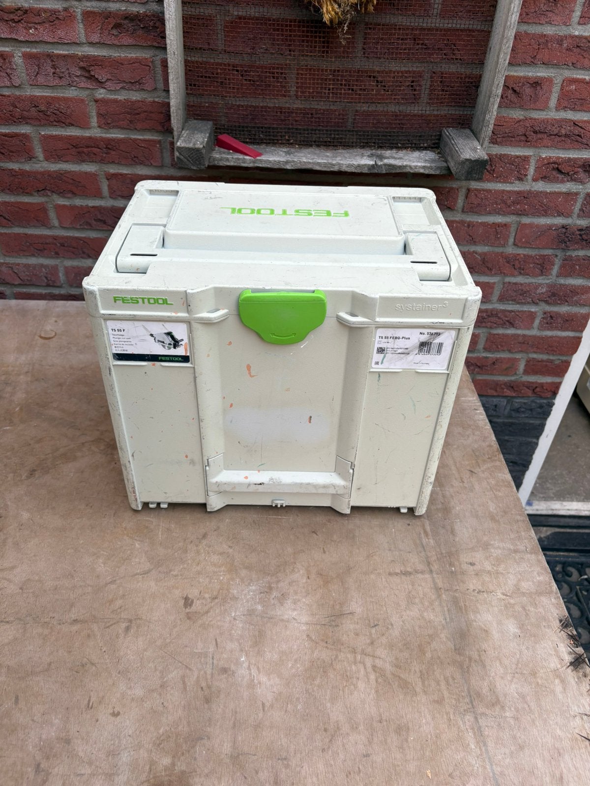 Festool ts 55 f invalzaag, Ophalen of Verzenden, Gebruikt