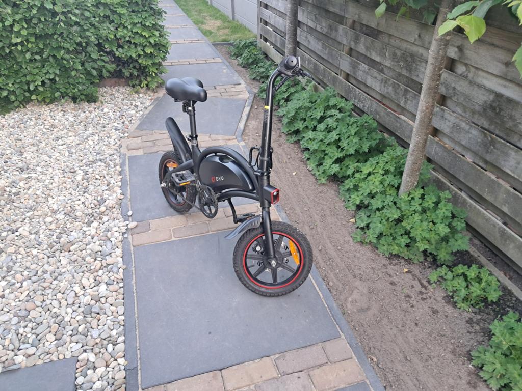 DYU D3F fiets Opvouwbare e-bike 250 Watt motorvermogen, Ophalen of Verzenden