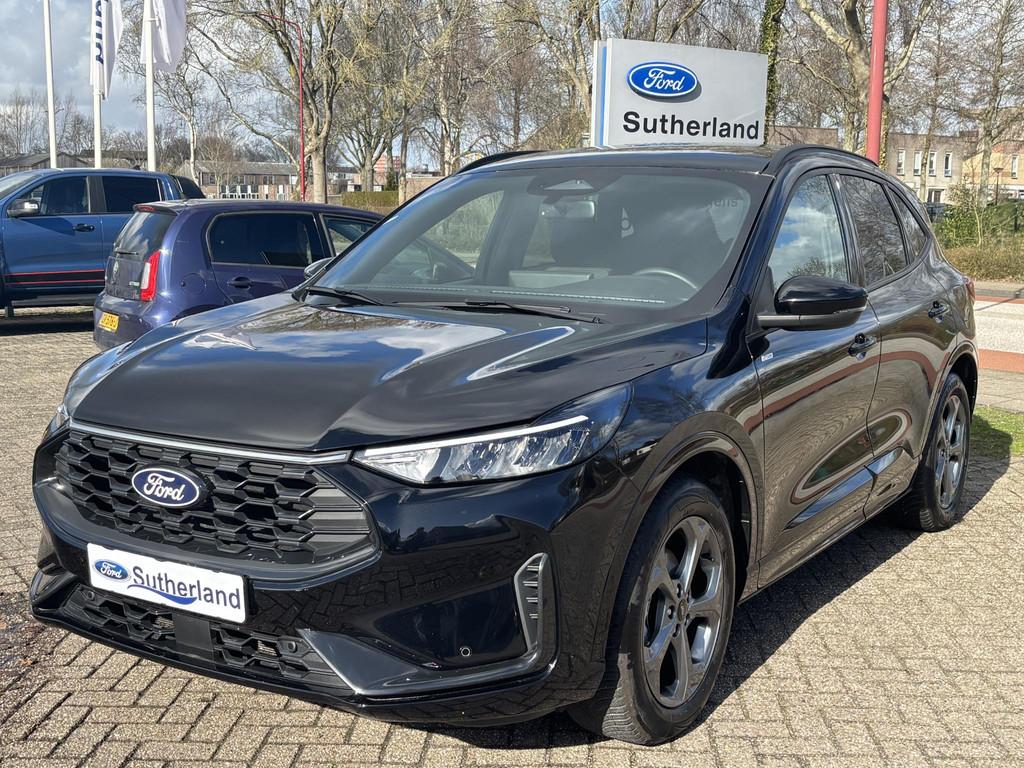 Ford Kuga 2.5 FHEV ST-Line | 190pk | Winterpack | Achteruitr, Gebruikt, Zwart, Bedrijf, 1837 kg