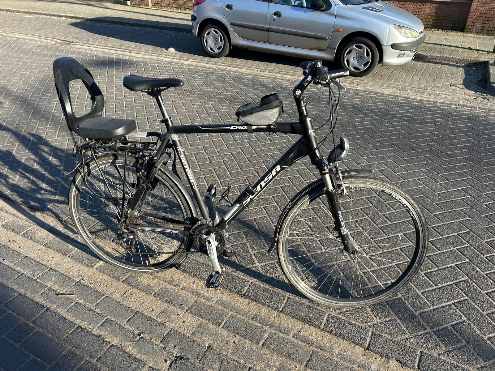 Sensa fiets met kinderzitje en versnellingen, Ophalen of Verzenden