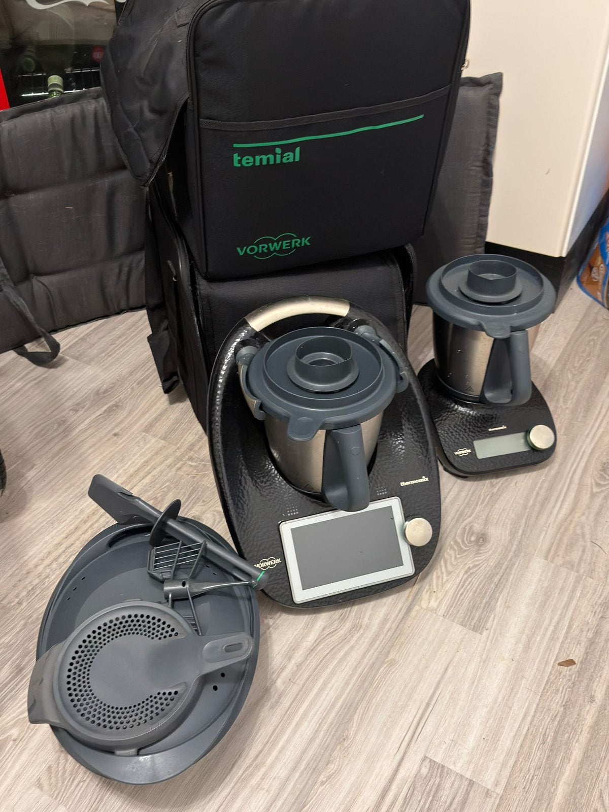 Thermomix TM6 Black Diamond +Thermomix Friend accessoires, Witgoed en Apparatuur, Keukenmixers, 4 liter of meer, Ophalen, Zo goed als nieuw