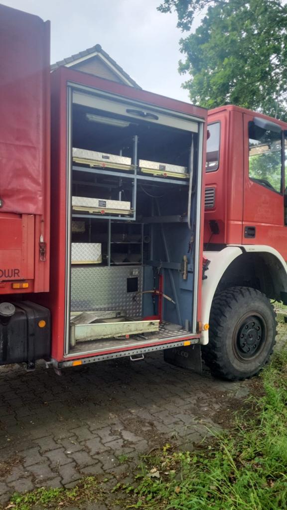 Gereedschapskast met lade voor vrachtwagen, Ophalen