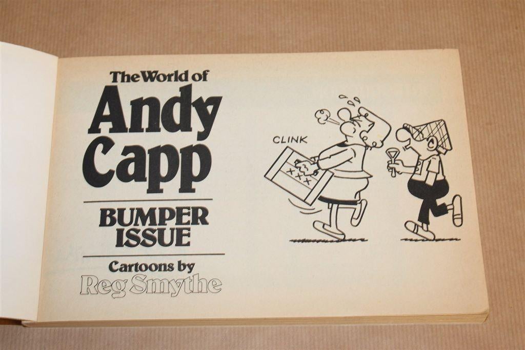 Andy Capp Bumper Issue — Britse Cartoonklassieker 1980, Ophalen of Verzenden, Gelezen, Verhalen