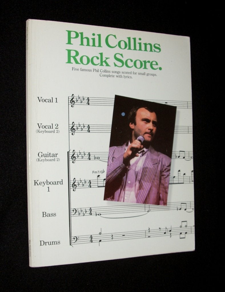 Phil Collins - Rock Score - Five Famous Phil Collins Songs S, Gitaar, Ophalen of Verzenden, Zo goed als nieuw, Artiest of Componist