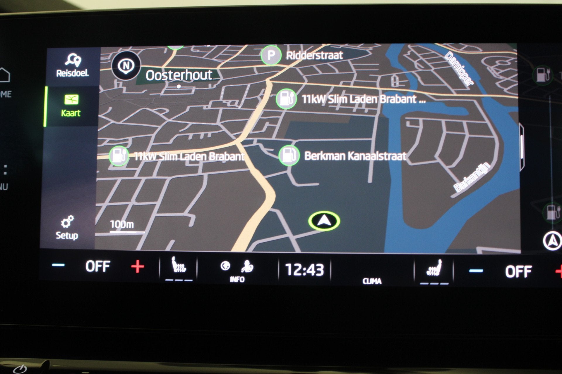 Skoda Octavia Combi 1.0 TSI Business Edition Plus |Navi|Trek, Auto's, Skoda, Gebruikt, Leder en Stof, Zwart, 3 cilinders