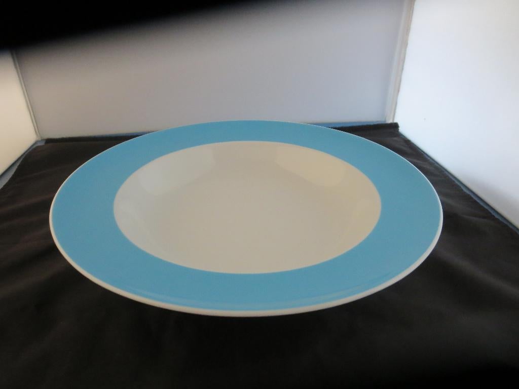 Diepe borden Thomas Sunny Waterblue servies, Overige materialen, Rosenthal@ttpconcepts.nl, Ophalen of Verzenden, Bord(en)