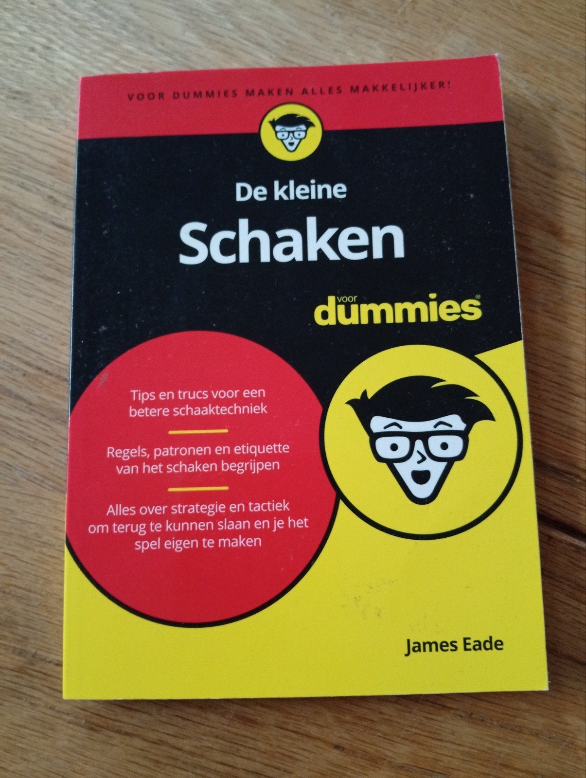 De Kleine Schaken voor Dummies - Leer schaken!, Boeken, James Eade, Ophalen of Verzenden, Zo goed als nieuw, Overige niveaus