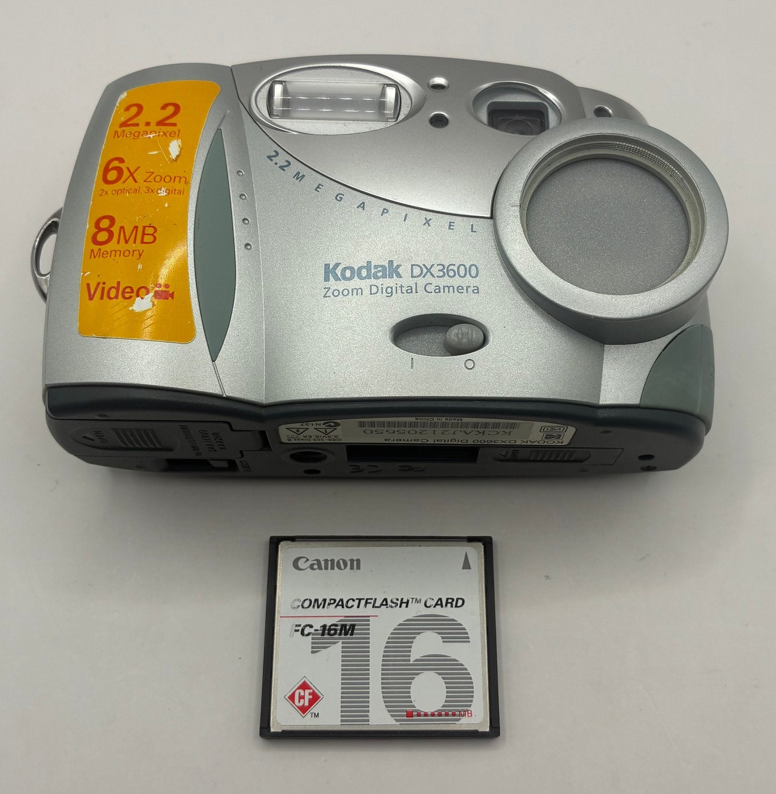 Kodak EasyShare DX3600 - compact camera, Ophalen of Verzenden, Zo goed als nieuw, Kodak, 8 keer of meer