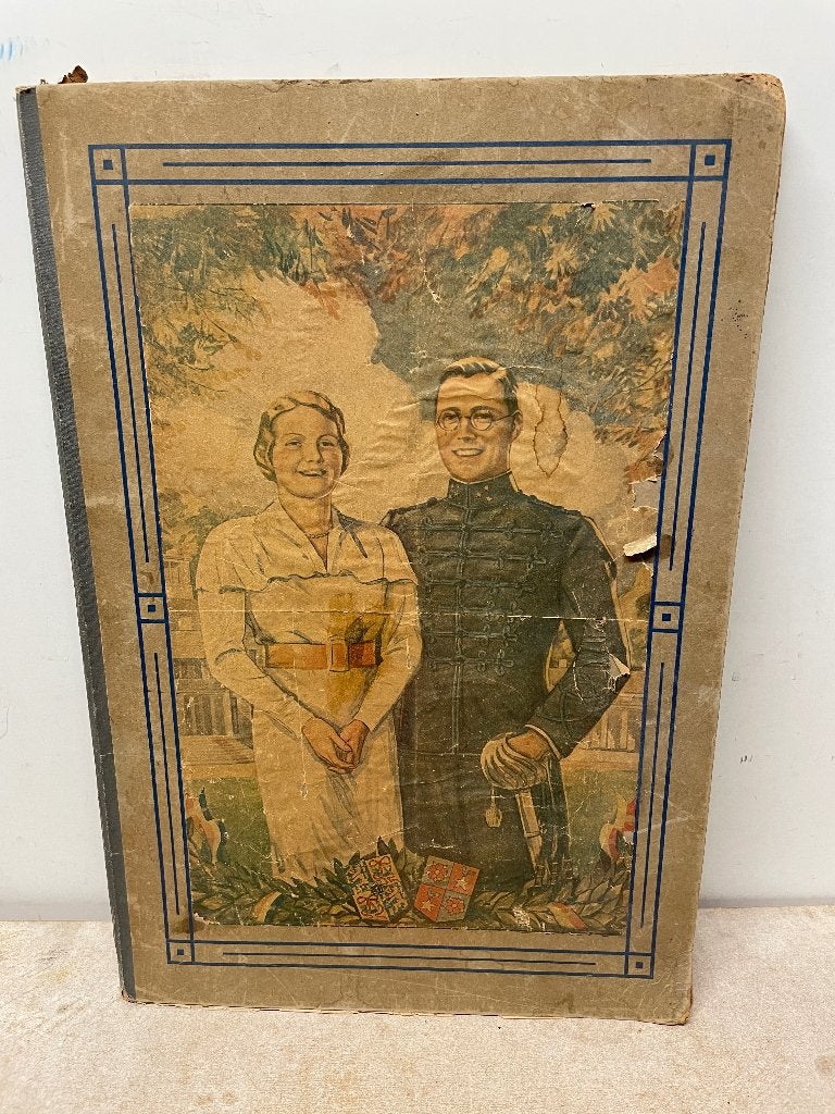 Plakboek Koninklijk Huis tot jaren 40, Ophalen of Verzenden, Gebruikt, Nederland, Tijdschrift of Boek