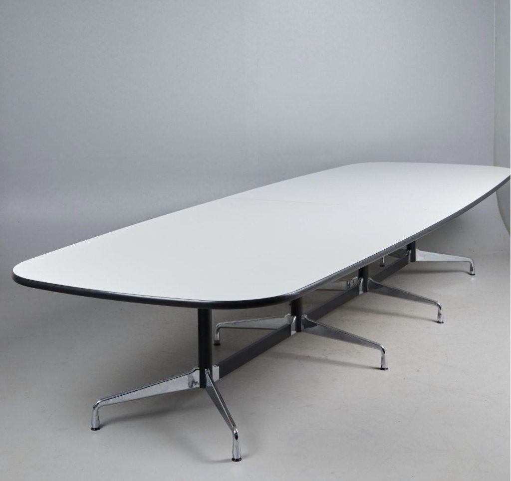 1x Vitra Eames Segmented Table Wit 420 cm, Niet ingevuld, 100 tot 150 cm, Niet ingevuld, Ophalen of Verzenden