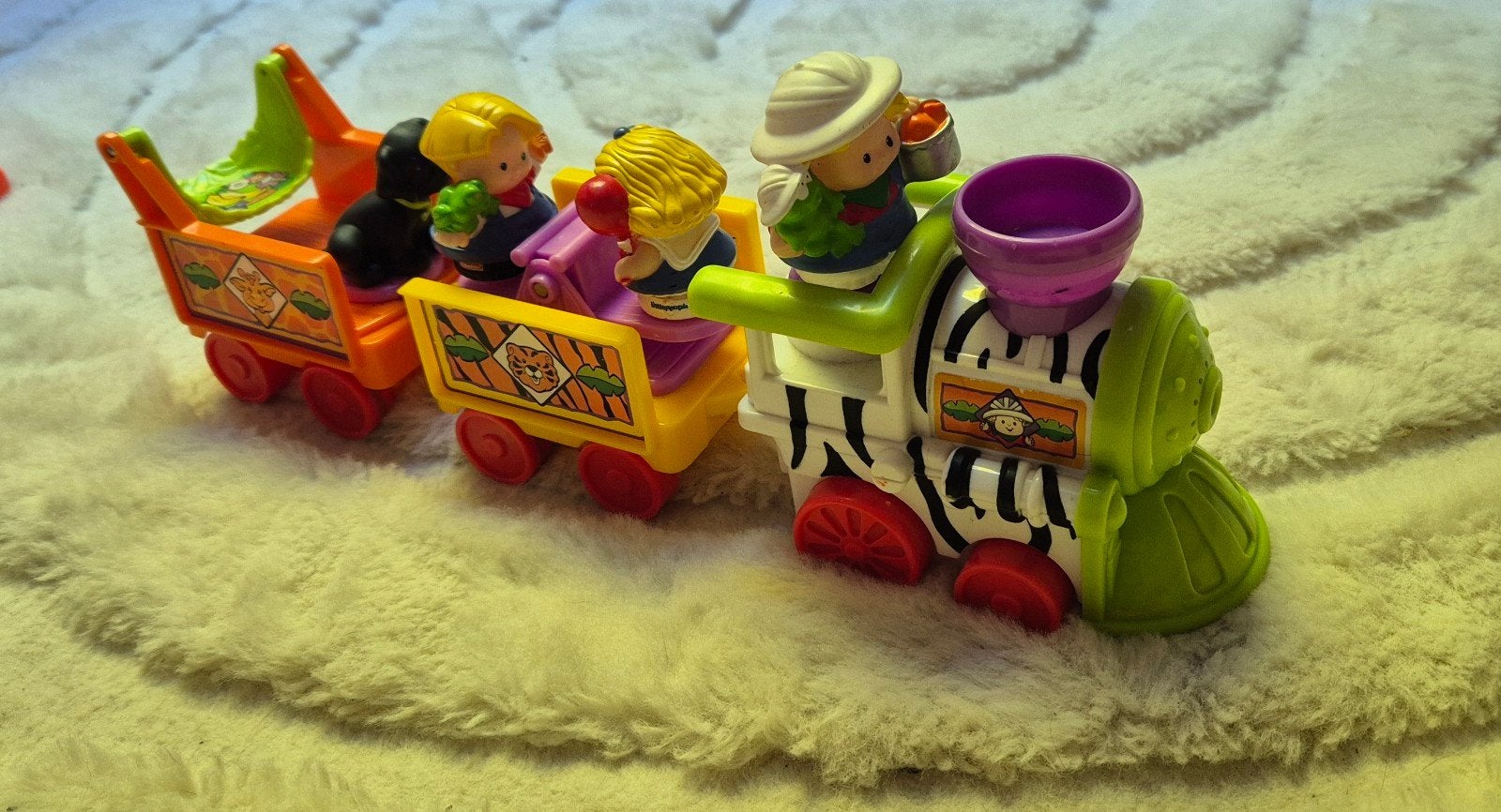 Fisher-Price Little People Safari Trein met Figuren, Ophalen of Verzenden, Gebruikt, Jongen of Meisje