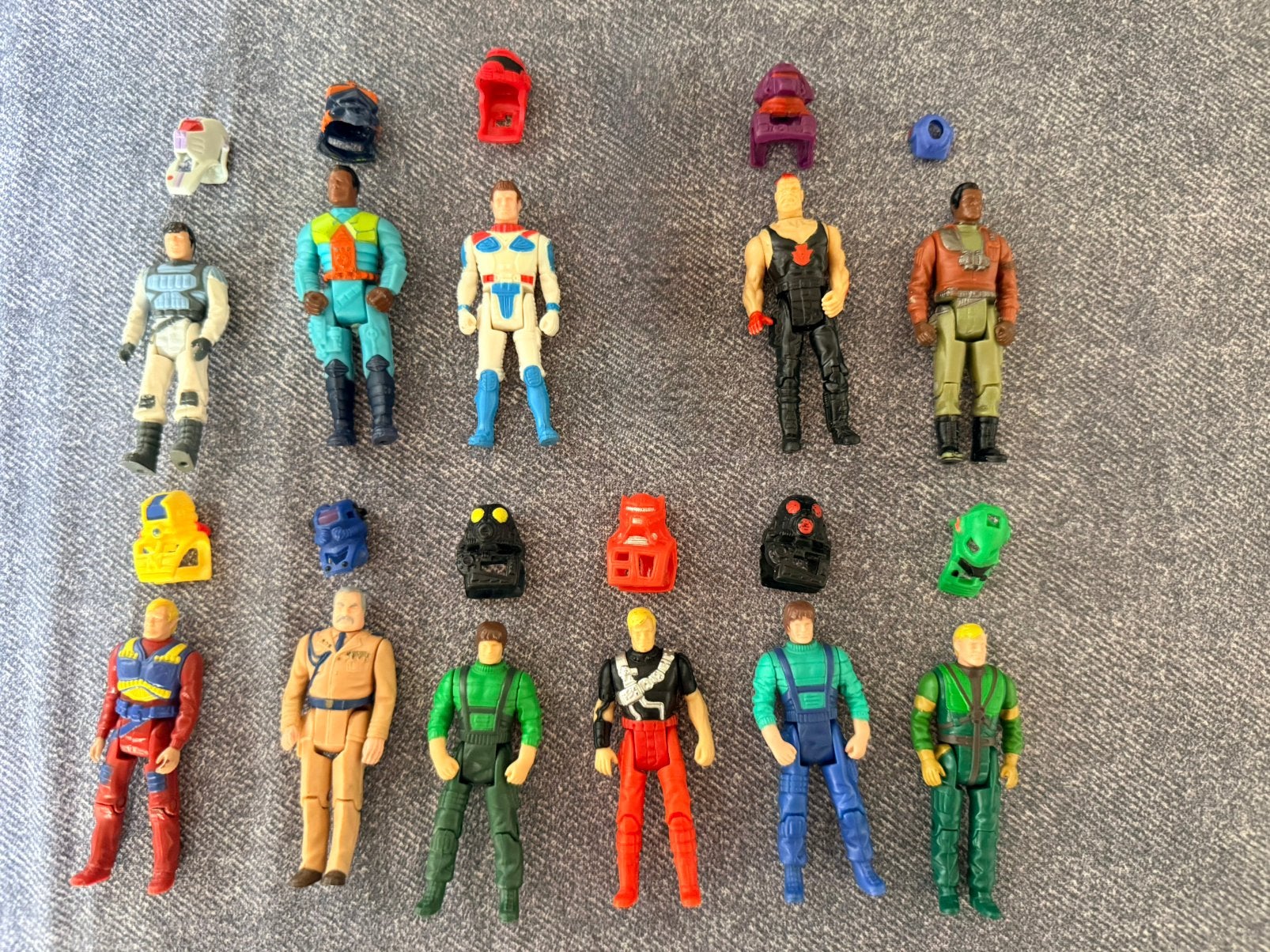 M.A.S.K. Kenner figuren 11 stuks, Verzenden, Gebruikt