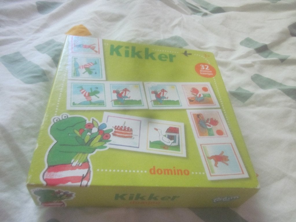 Kikker domino 3+ zgan, Ophalen, Zo goed als nieuw