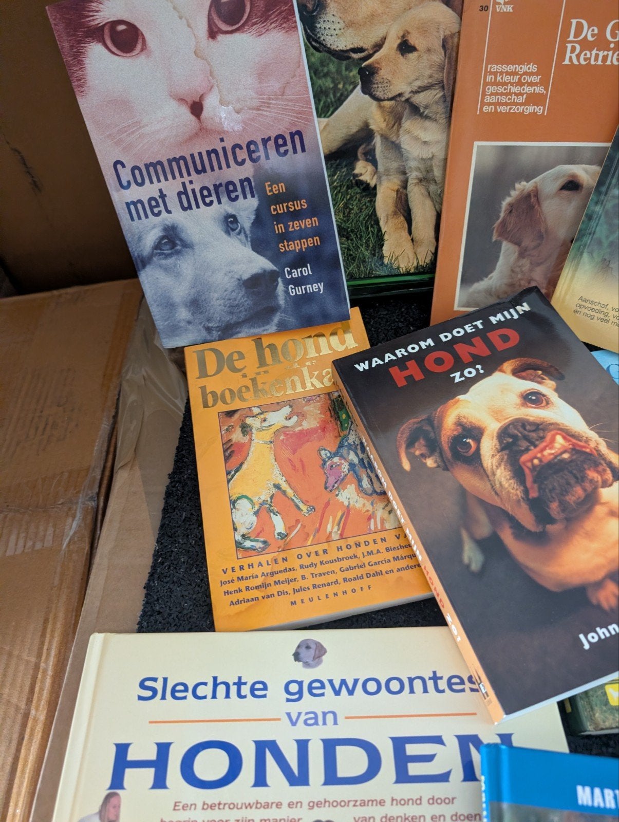 Verzameling hondeboeken - Diverse titels over honden, Ophalen of Verzenden, Gelezen, Honden