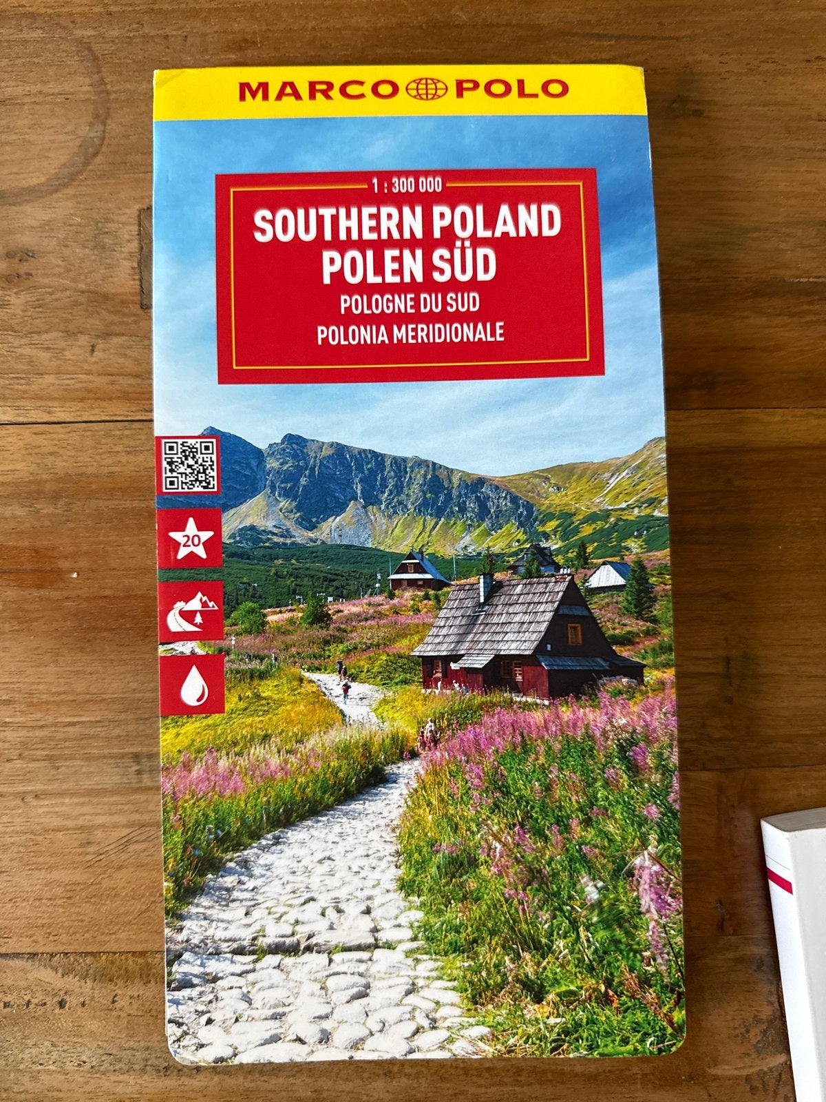 Kaart en Reisgids Polen Zuid: Krakau en de Poolse Bergen, Ophalen, Europa, Zo goed als nieuw, Reisgids of -boek