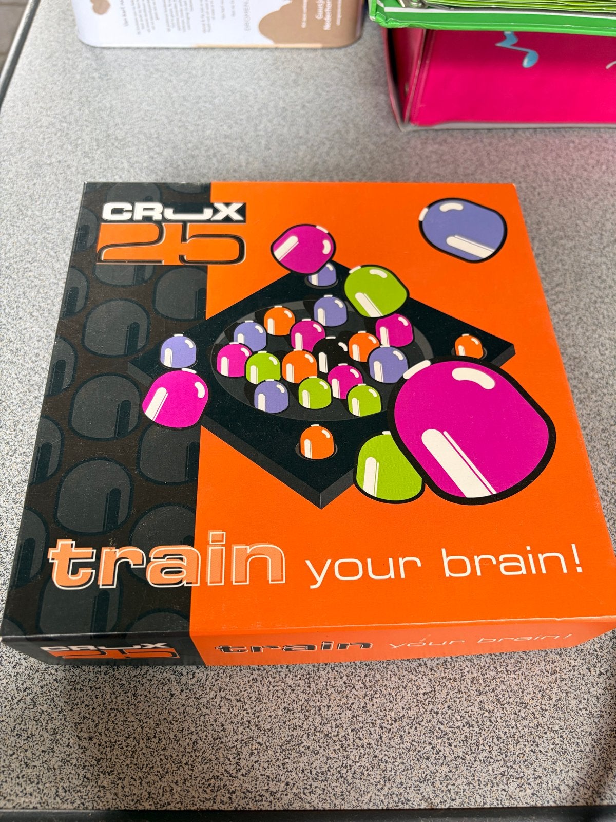 Crux 25: Train Your Brain! Logisch denkspel, Een of twee spelers, Ophalen of Verzenden, Gebruikt