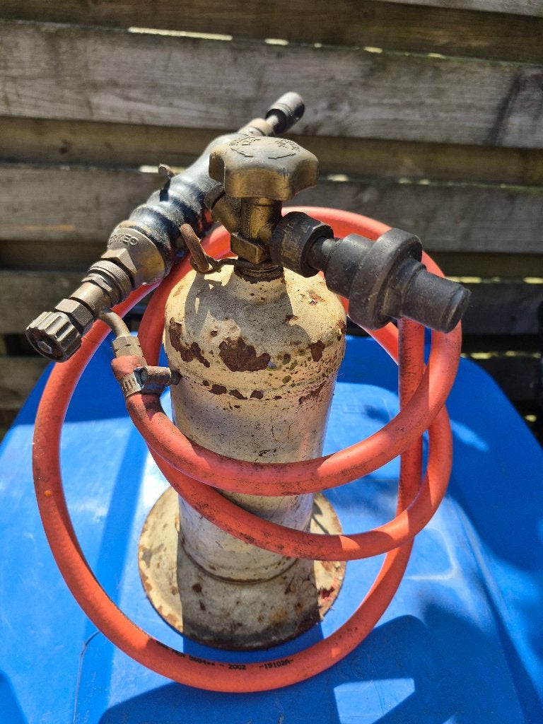 Gasbrander met slang gebruikt, Ophalen of Verzenden, Gebruikt, Overige typen, Overige merken